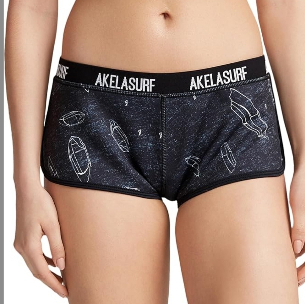 Akela Surf Black Shorts Swim Neoprene